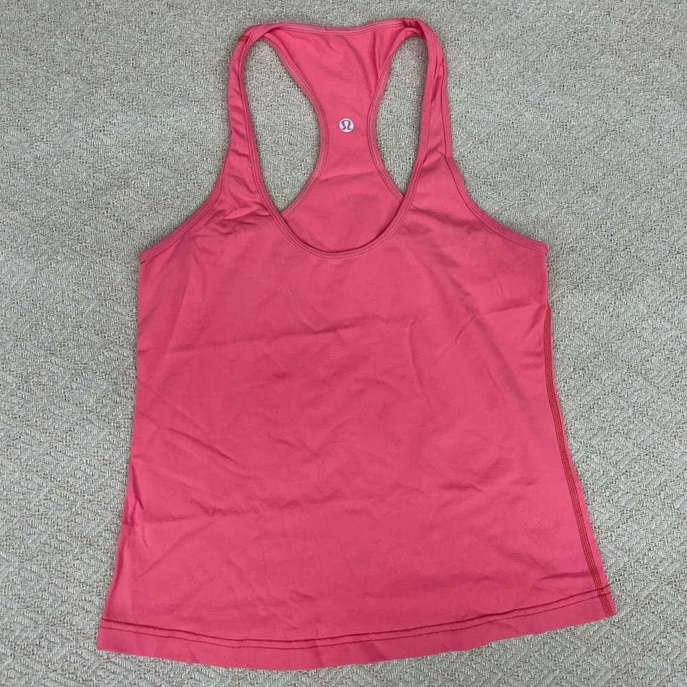 LULULEMON Cool Racerback *Racing Length SIZE 6 - Picture 6 of 9